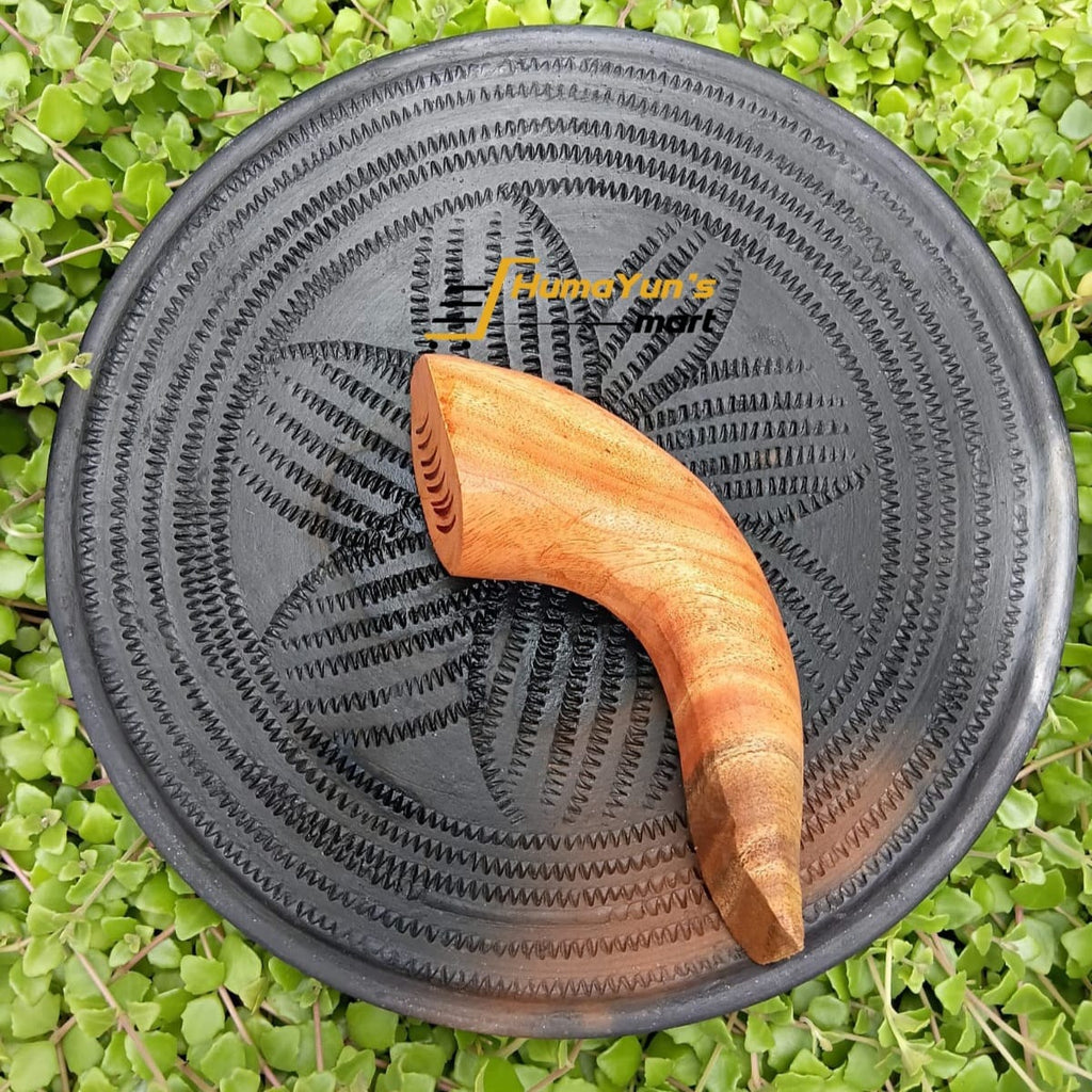 Terracotta Batna with Pestle - পোড়ামাটির বাটনা ও পিষনী সেট
