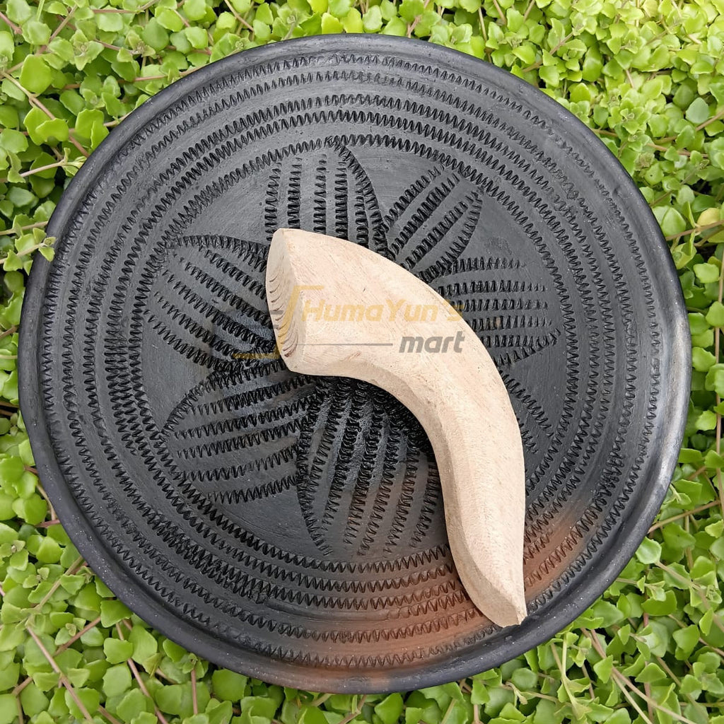Terracotta Batna with Pestle - পোড়ামাটির বাটনা ও পিষনী সেট
