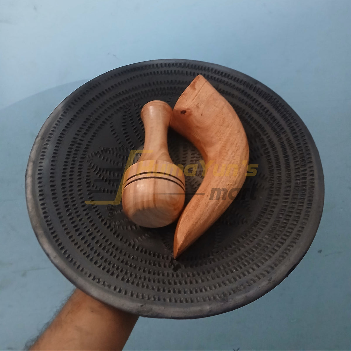 Terracotta Batna with Pestle Combo Set - পোড়ামাটির বাটনা ও পিষনী কম্বো সেট