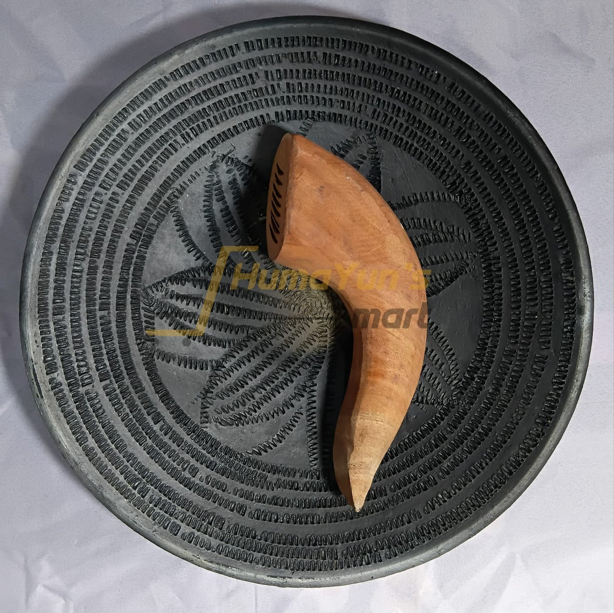 Terracotta Batna with Pestle - পোড়ামাটির বাটনা ও পিষনী সেট